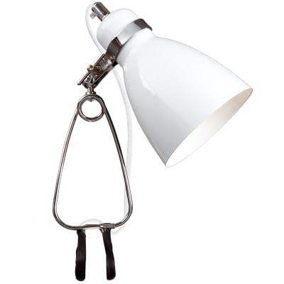 Cyclone klemspot e14 hvid