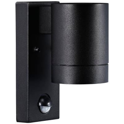 Tin maxi væg gu10 sensor sort