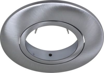 Front til Quick/Uni Install G2 Indendørs, Børstet Alu., Rund