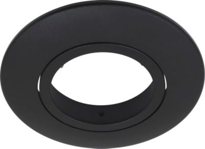 Front til Quick/Uni Install G2 Indendørs og udendørs, Mat Sort, Rund