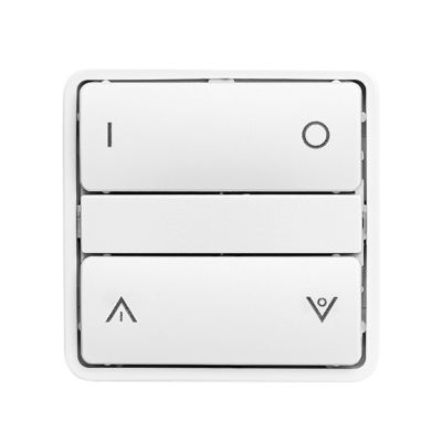 Zigbee Batteritryk Fuga Hvid (Baseline 50 Ramme)