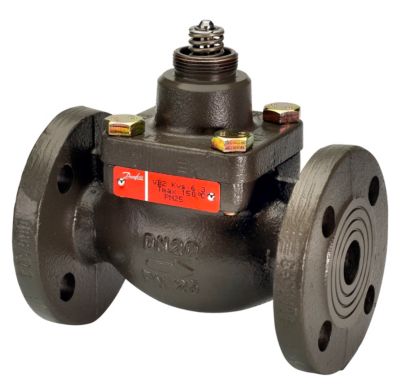 Danfoss VB2-20, 2 vejs sædeventil med flanger, DN 20, kvs 6,3 PN25