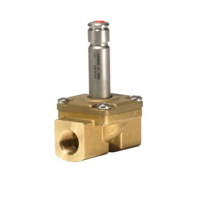 Danfoss EV260B magnetventil 10,0mm, U/SP. 3/8, PTFE, NC. Messing