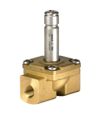 Danfoss EV225B magnetventil 6,0mm, U/SP. 1/4, PTFE, NC. DZR-Messing