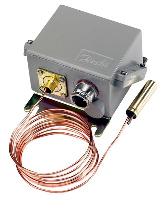 Danfoss KPS77 termostat, 20 - 60°C, Auto, 2m