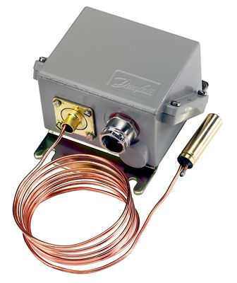 Danfoss KPS79 Termostat, 50-100°C, Auto, 2m