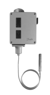 Danfoss RT108 termostat, 30-140°C, Auto, 2m