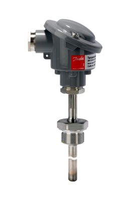 Danfoss MBT 5250 temperatursensor -50-200°C. 1/2, 0,1m, PG 16, 0-100°C