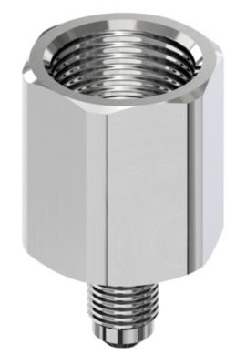 Danfoss AKS/MBS adapter 1/2hun. 1/4 Han. Rustfast stål