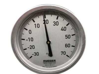Rüeger TCH termometer 100x145 mm. -30 - 70°C