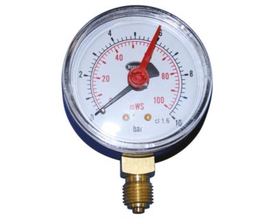 Manometer 63 mm 10 Bar