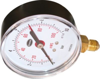 Manometer 80 mm 6 Bar