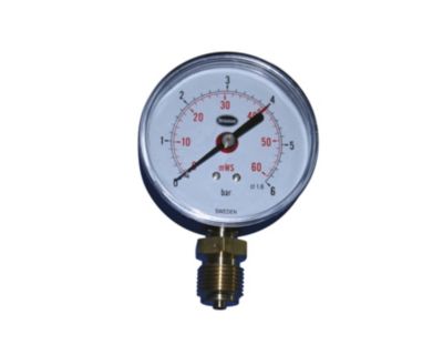 Manometer 80 mm 6 Bar