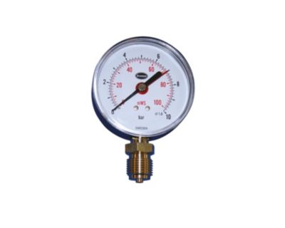 Manometer 80 mm 10 Bar