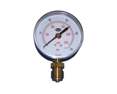 Manometer 80 mm 25 Bar