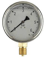 Manometer 100 MM 1/2