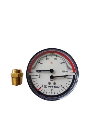 Termo-Manometer 80 mmx