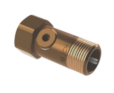 JCH 2287 kontraventil 1" x 60 mm. Kontrollerbar. Rødgods