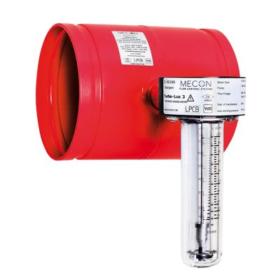 Rapidrop Turbolux3 flowmeter, rillet 8". DN200 (219,1mm) 4500-22500 LPM, FM, LPCB, VdS