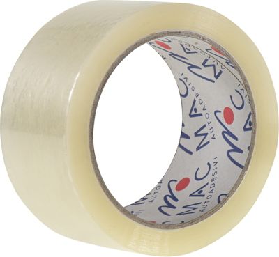 Emballagetape Klar 50 mm rulle 66 meter