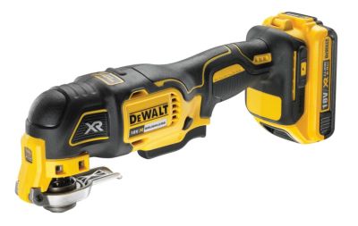 Dewalt multicutter 18V XR kulløs motor DCS355D2 - Inkl. 2 stk. 2,0Ah batterier & lader