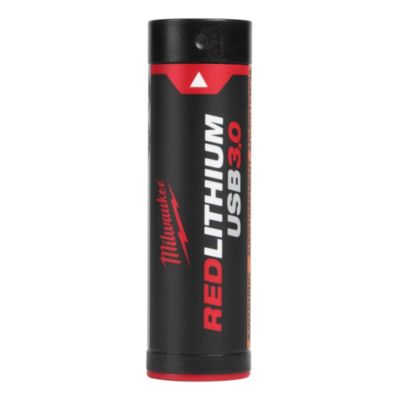 Milwaukee batteri L4 B3 3,0Ah REDLITHIUM USB, genopladelig