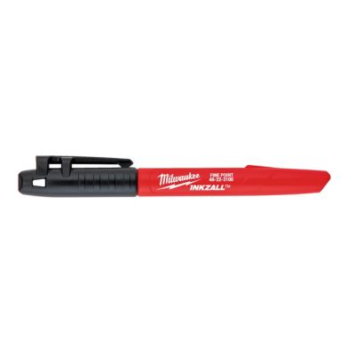 Milwaukee Inkzall marker sort spids tusch 1mm. Pakke a 36 stk.