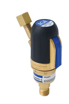 AGA tilbageslagssikring ox SAFE-GUARD-5, 1/4'' RH - 3/8'' RH, Oxygen
