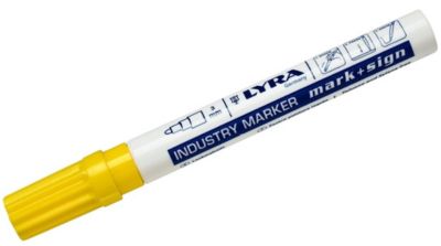 Industri marker 3mm gul