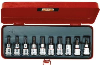 Bahco 7809TORX/10 Torx-toppe i sæt 1/2" 10 dele