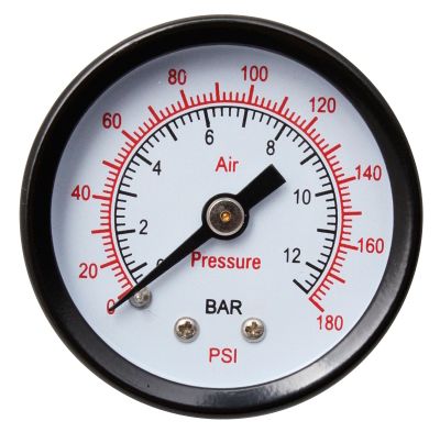 Ani manometer for reduktionsventil 0-12 bar, ø40mm