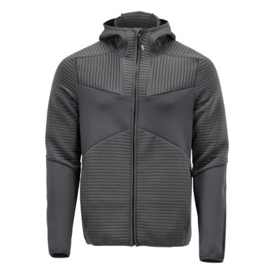 Mascot CUSTOMIZED fleece hættetrøje str. S. Stengrå