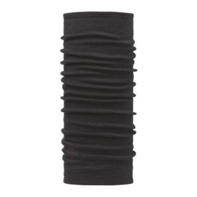 Buff Thermal halsrør, sort Merino-uld