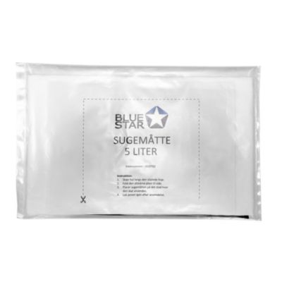 BlueStar sugemåtte med absorberingsevne på 5L
