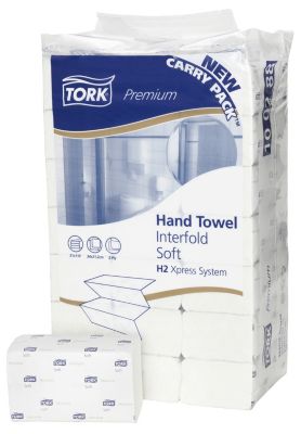 Tork premium håndklædeark interfold soft, H2