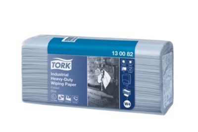 Tork advanced aftørringspapir 440 performance, W4, blå