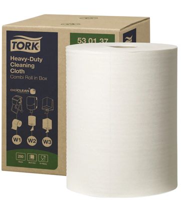 Tork Premium 530, Hvid, Rulle