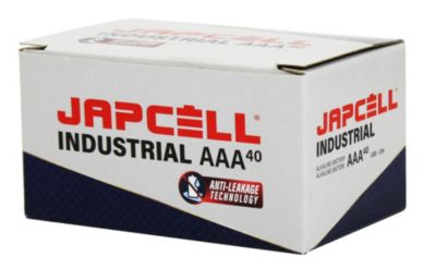 Japcell batteri 1,5V AAA industrial - pakke a 40stk
