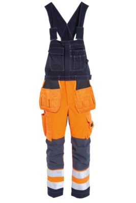 Tranemo overall C62/120 Flammehæmmende, metalfri, hi-vis orange/navy ...