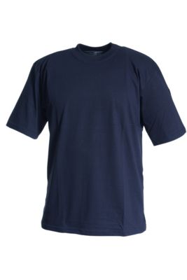 Tranemo T-shirt kort ærm. S Flammehæmmende, navy - Brødrene Dahl