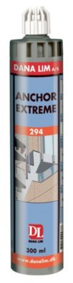 Dana Lim Anchor Extreme 294 300ml grå 2-komponent styrenfri forankringsmasse
