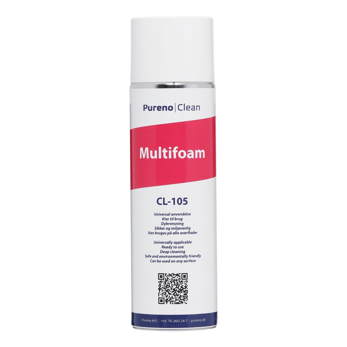 Pureno multifoam 500ml universal skumrens til dybrensning på alle ...