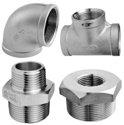 Rustfrit fittings & rør