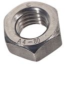Bossard møtriktrik M8 DIN 934. 6kt. Syrefast A4 100 stk