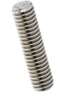 Bossard gevindstykke M10x50 DIN 976-1. Type A. Rustfrit Stål A2 1 stk