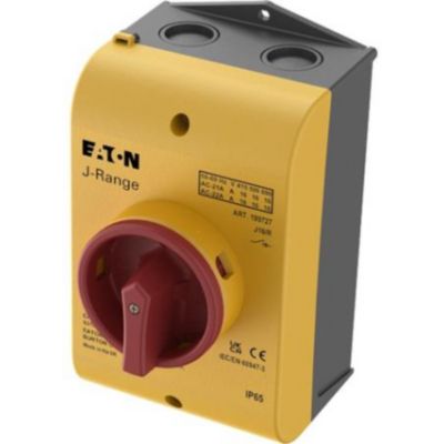 Eaton Sikkerhedsafbryder 32A 3p Kapslet Ip65 R/G Håndta.