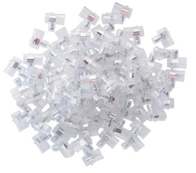 E-line samlemuffe 2,5mm Klar, pose a 100stk.