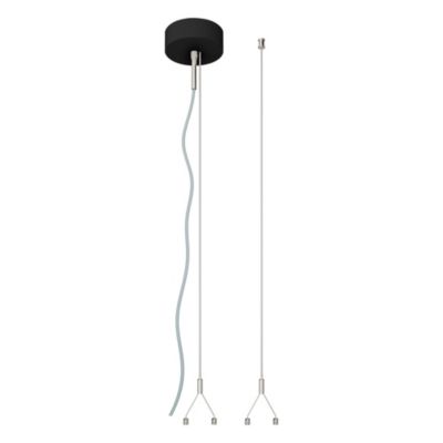 LEDVANCE Linear IndiviLED nedhængningskit Sort EVERLOOP 1 stk.