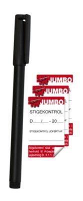 Jumbo stigekontrolsmærkater