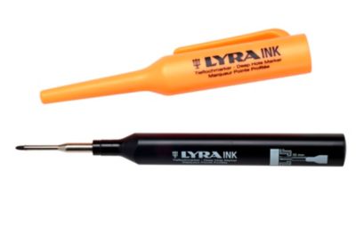 Lyra Ink dybhuls pen sort 222145 - vandfast